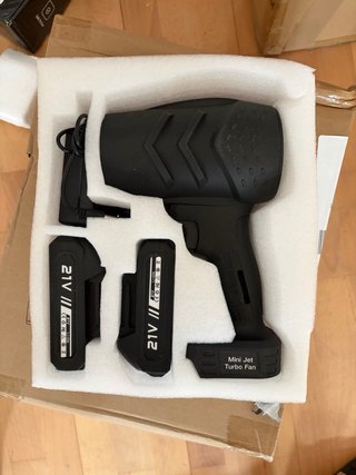 Mini ventilador turbo 21V