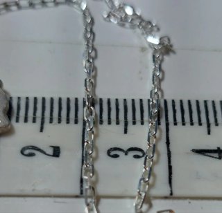 Cadena y Colgante de Plata de Ley
