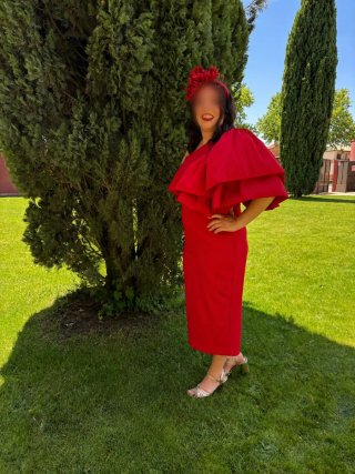 Vestido de fiesta rojo