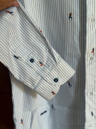 Camisa Brava Fabrics Hombre Dibujo Escalador T M