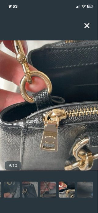 Bolso de mano con asa regulable Coach