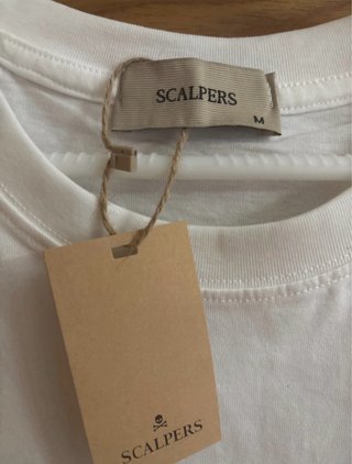 Camiseta Scalpers Blanca Talla M