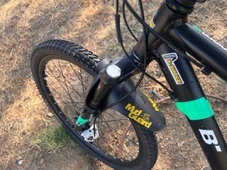 Bicicleta Rockrider 700 24 Pulgadas   Negra/Verde