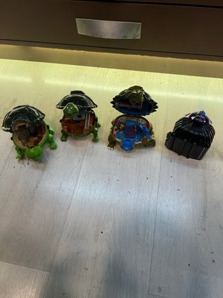 Figuras Tortugas Ninja y Villanos
