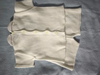 Conjunto bebé punto blanco