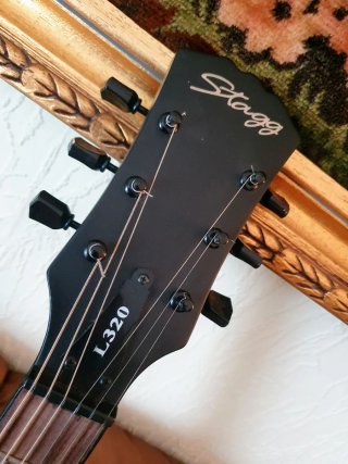 Solo venta! Guitarra Eléctrica Negra Stagg