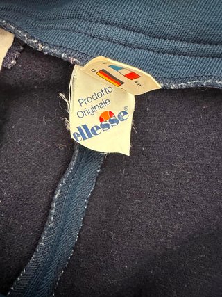 Pantalones de esquí Ellesse azul vintage T. L/XL