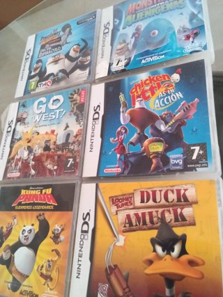 Lote 7 juegos Nintendo DS
