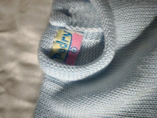 Conjunto bebé punto azul
