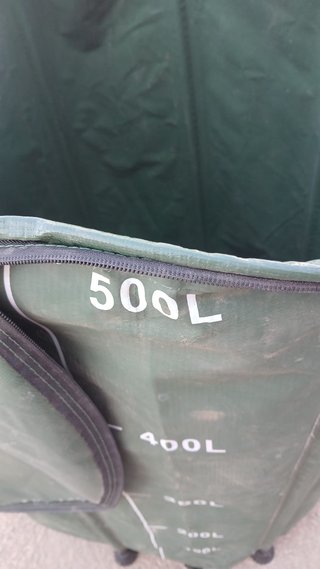 Barril de lluvia plegable Meliflor 500L
