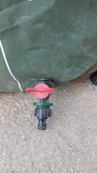 Barril de lluvia plegable Meliflor 500L