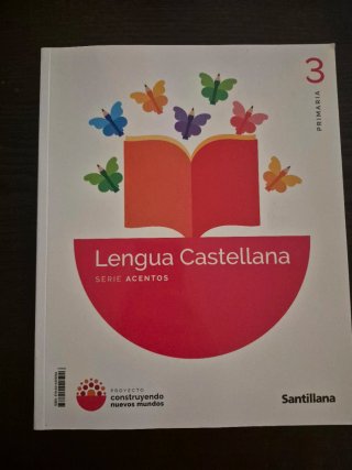 Libro de texto Lengua castellana 3° primaria
