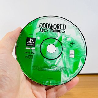 Oddworld Abe's Exoddus PS1 PAL Italiano