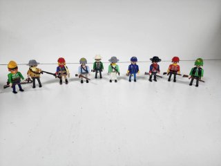 Lote Playmobil Nordistas y Sudistas