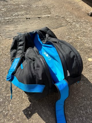 Paletero ARTENGO Padel Negro y Azul