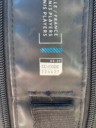 Paletero ARTENGO Padel Negro y Azul
