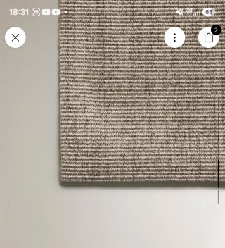 Tappeto Zara Home Sisal Intrecciato Beige/Marrone