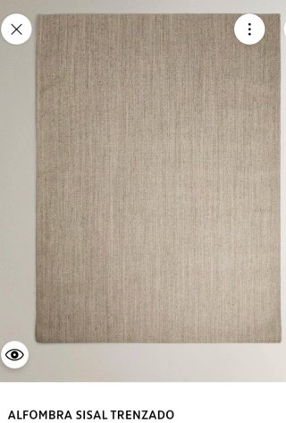 Tappeto Zara Home Sisal Intrecciato Beige/Marrone