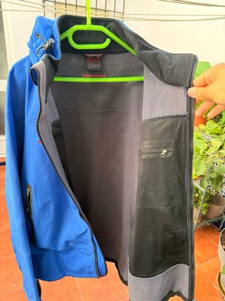 Chaqueta Cortavientos Mammut Azul