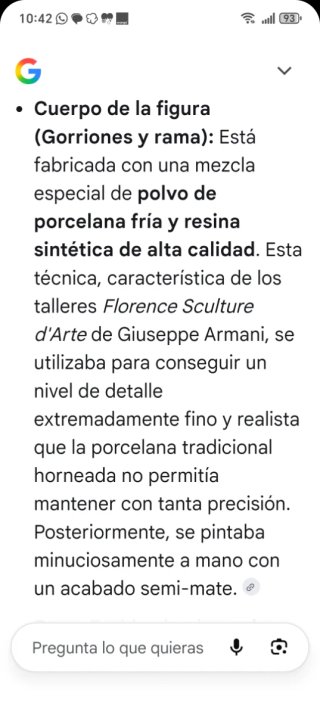 Figura pájaros Giuseppe Armani
