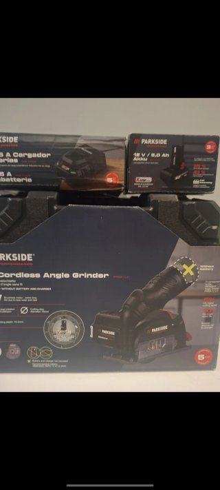 ⚡ AMOLADORA PARKSIDE PERFORMANCE 12V 76mm ⚡