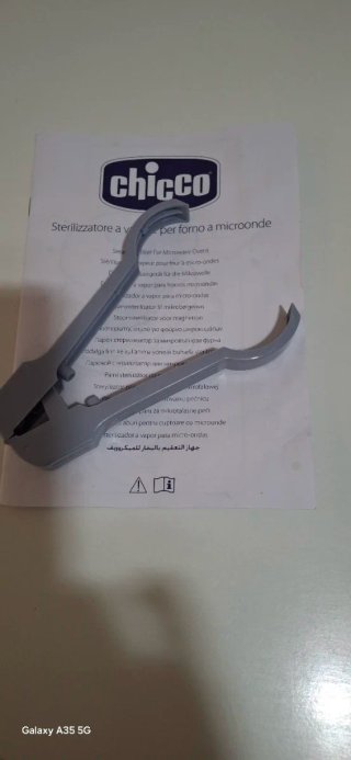 Esterilizador Chicco al vapor microondas