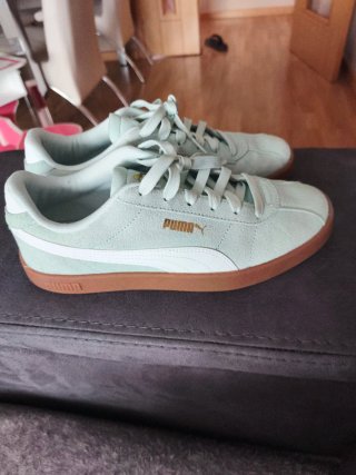 Playeros Puma Mint Suede Gum Sole