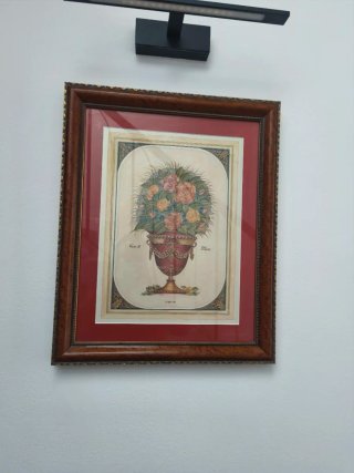 Cuadro decorativo floral