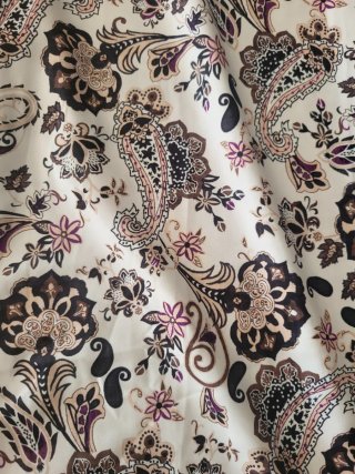 Pantalones anchos estampados talla única