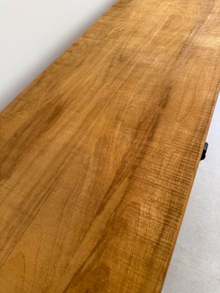 Aparador vitrina Maisons du Monde madera y metal