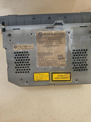 Radio alpine bmw e46