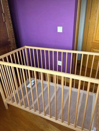 Cuna IKEA Sniglar 60x120 Madera