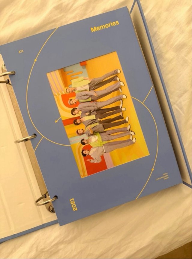 BTS Memories 2021 + Photocard Jin