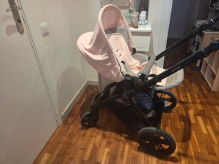 Carrito bebe, Jane Muum con capazo