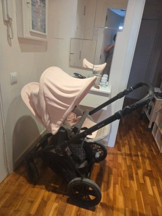Carrito bebe, Jane Muum con capazo