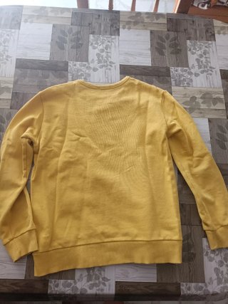 Sudadera Benetton niño amarilla