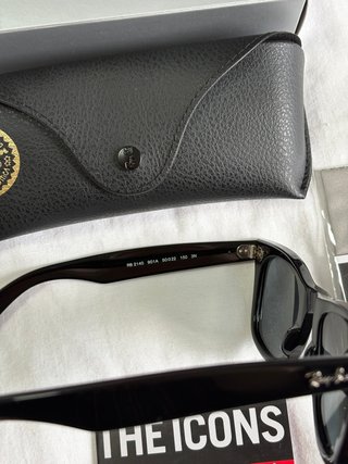 Gafas de Sol Wayfarer Black/Grey talla 50