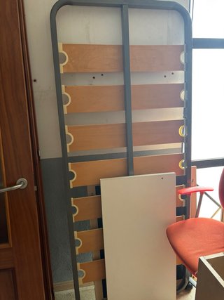 Somier metálico y de madera