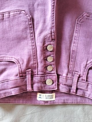 Pantalón vaquero morado Green Coast Talla 34