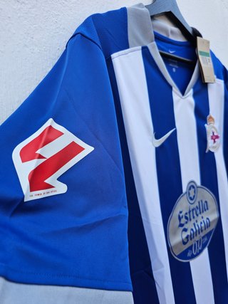 Camiseta Nike La Coruña Azul y Blanca