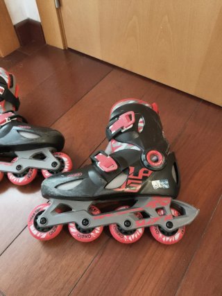 Patinetes Roller Talla 34-36 Infantil y protección