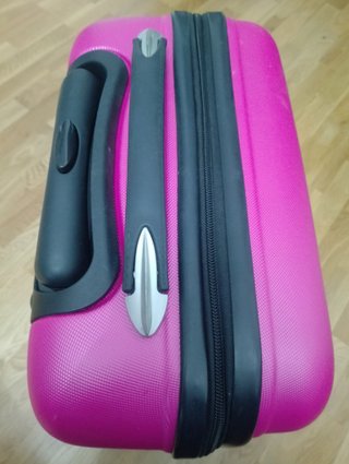 Maleta cabina Travel World rosa