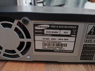 Grabador DVD Samsung HDD 160GB HDMI