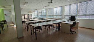 Alquiler de aulas equipadas por horas