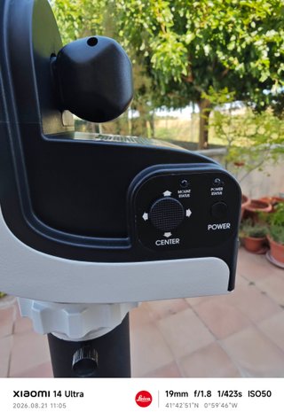 Montura Skywatcher Heliofind Autoalineamiento