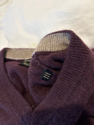 Jersey lana Massimo Dutti morado talla M