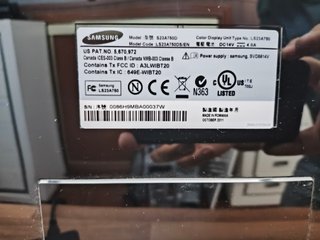 Monitor Samsung 23 120Hz 3D LED Gaming