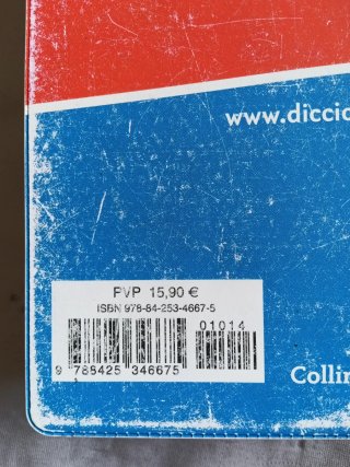 Diccionario Francés Collins pocket plus