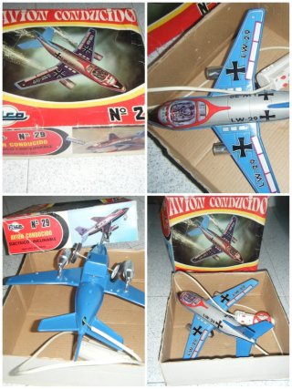 Juguetes Rico: Pegaso, Mercedes, F1 grúa Popeye