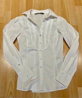 Camisa Zara Mujer Blanca